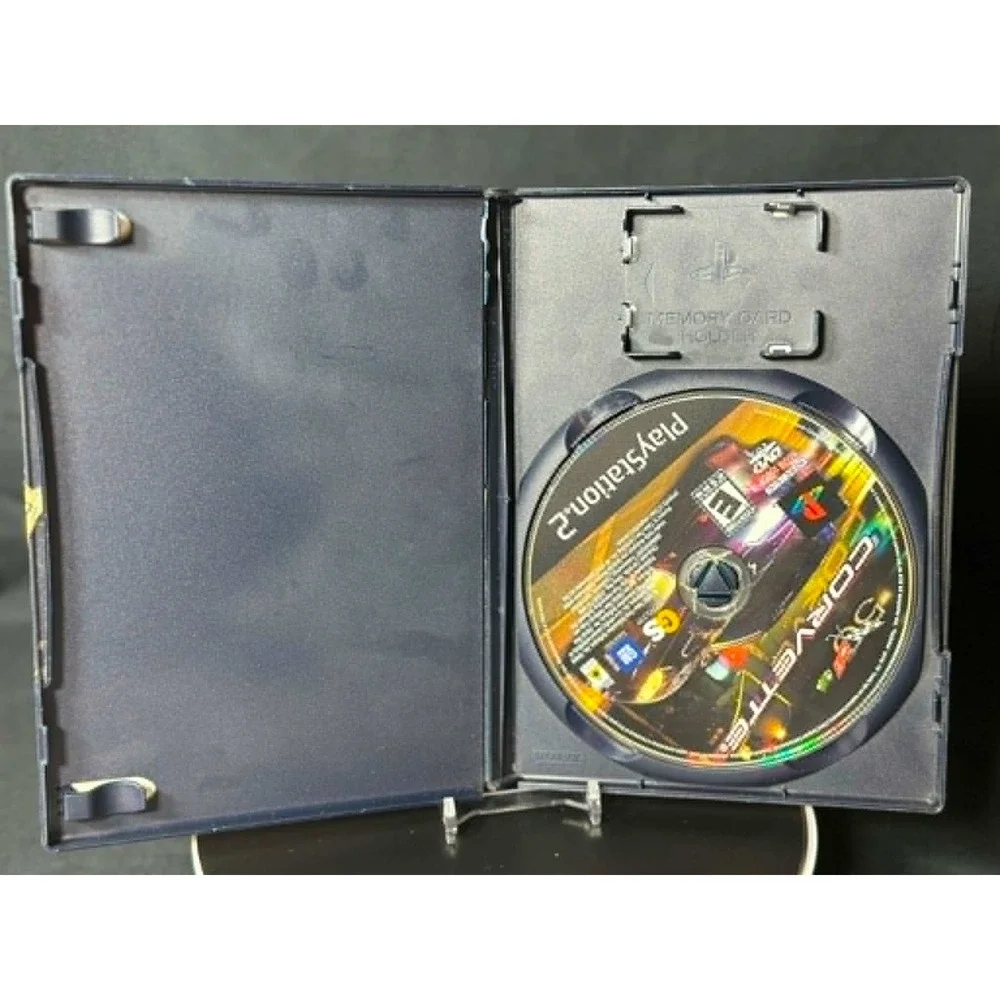 Corvette 50th Anniversary Sony PlayStation 2 PS2 Racing Game 2003 GM Licensed